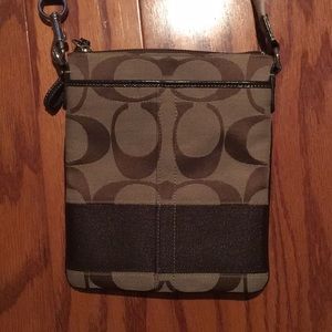 Coach brown crossbody